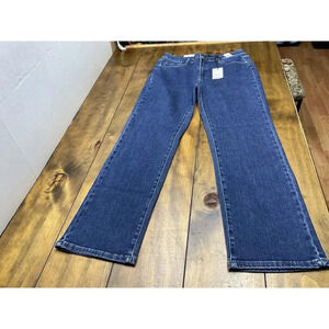 Judy Blue Women's Jeans 13/31 Straight Fit Straight Leg Blue Stretch Dark